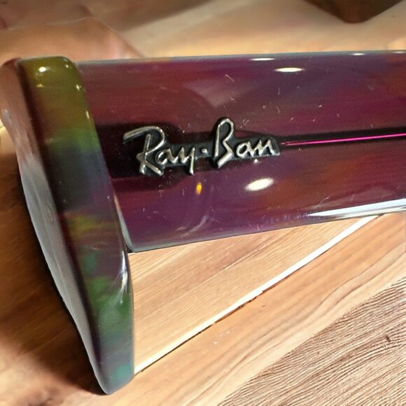 Ray Ban RB 4152 VAGABOND 1058/32 2N Sunglasses Made in Italy Trendy Cat Eye ! - Picture 3 of 11